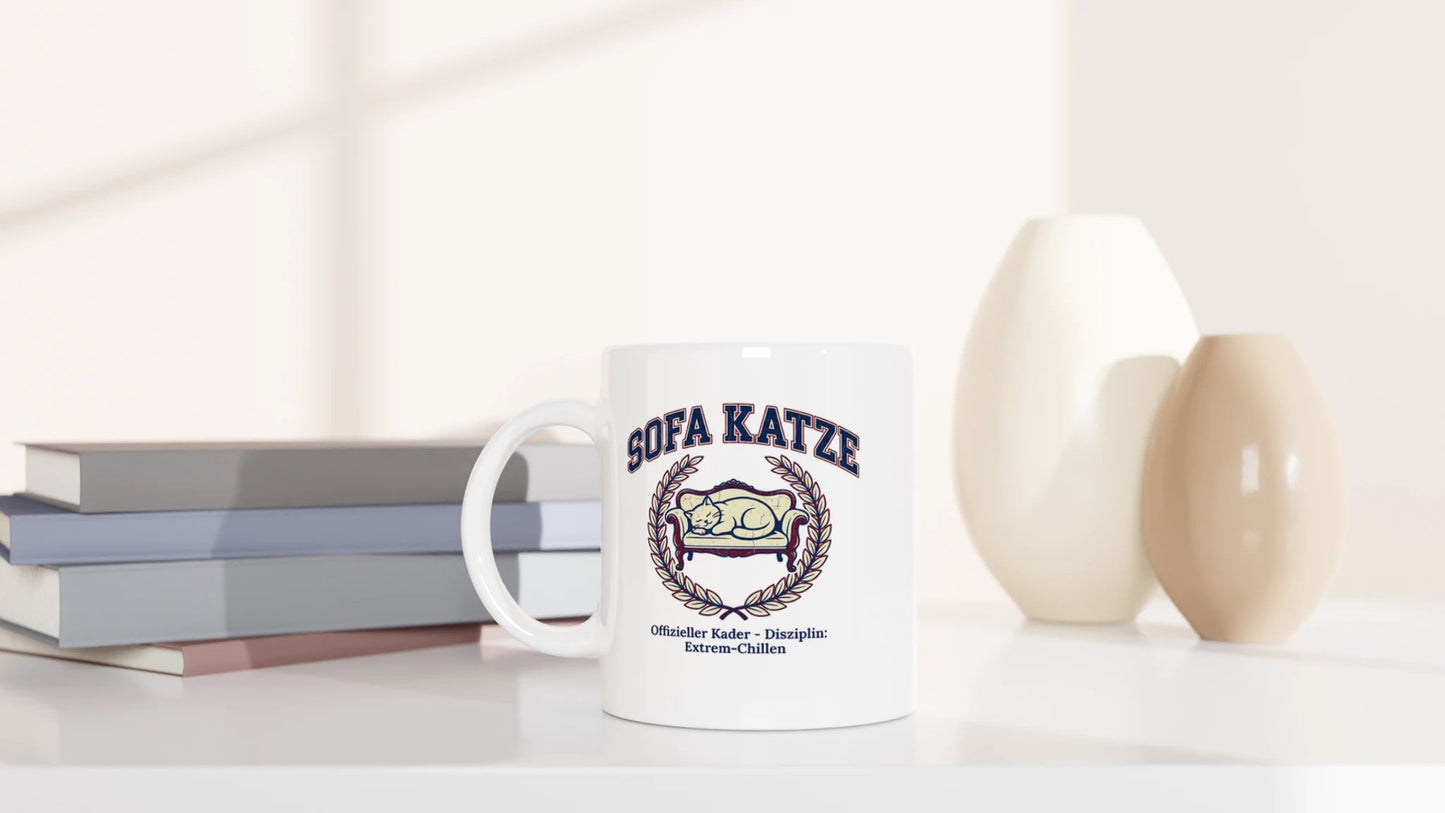 Tasse 325ml - Sofa Katze - Katze & Kaffee