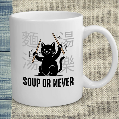 Tasse 325ml - SOUP OR NEVER - Katze, Ramen