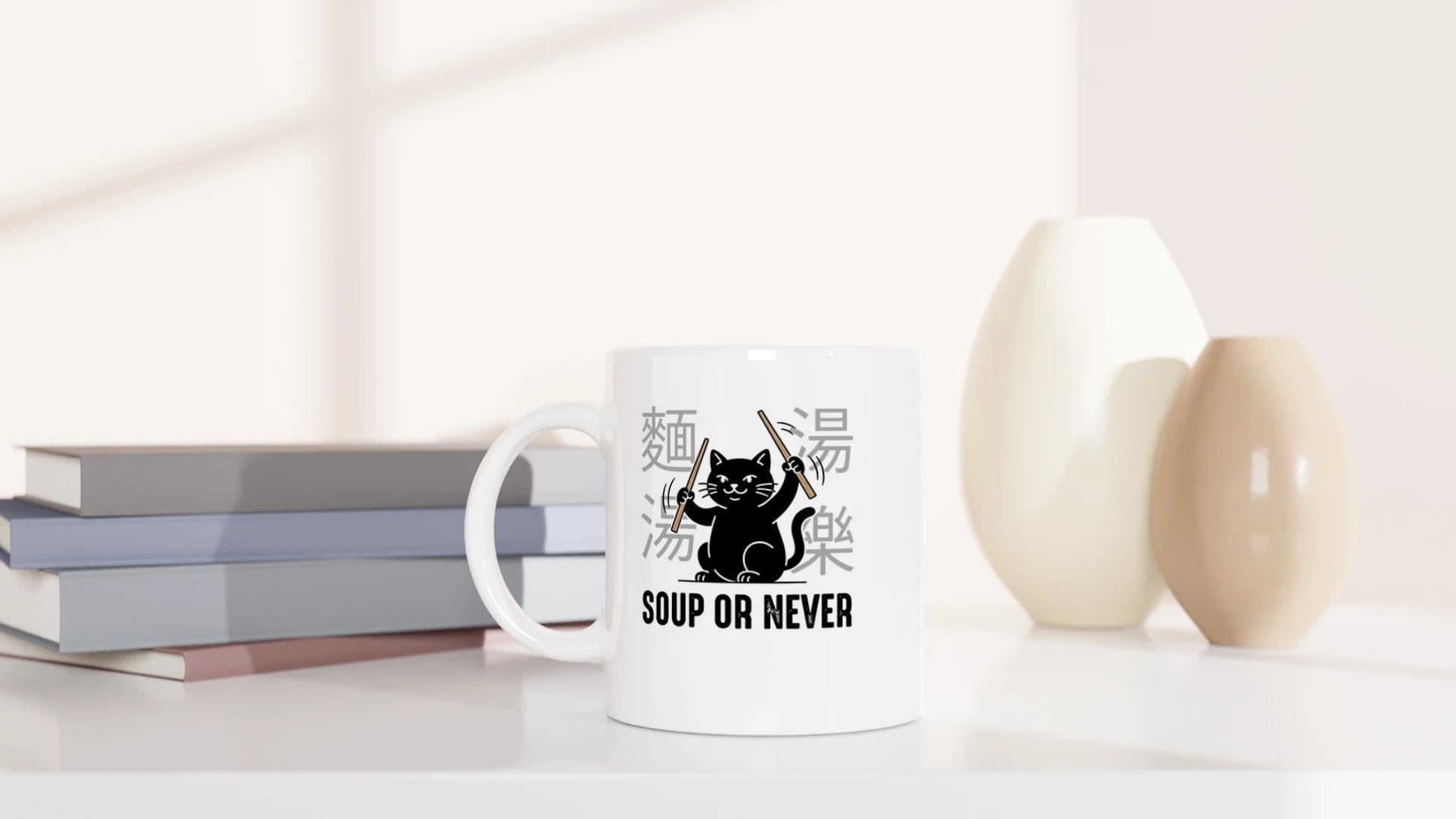 Tasse 325ml - SOUP OR NEVER - Katze, Ramen