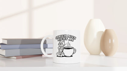 Tasse 325ml - Sprich mich nicht an - Katze, Kaffee