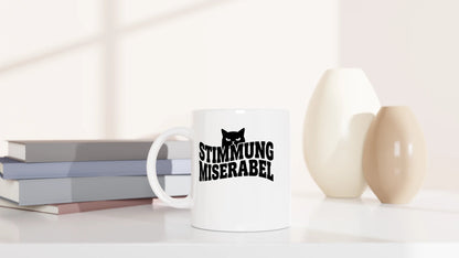 Tasse 325ml - Stimmung miserabel - Katze