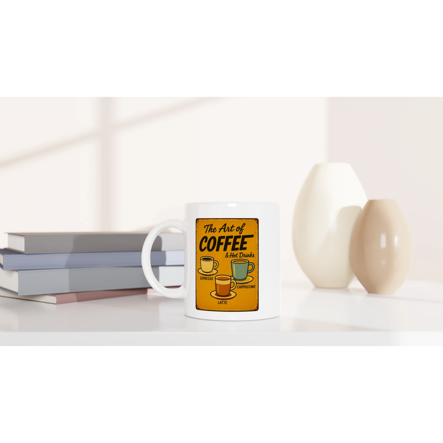 Tasse 325ml - The Art of Coffee - Kaffee, Retro