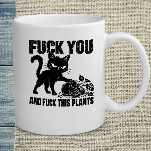 Tasse 325ml - This Plants - Katze