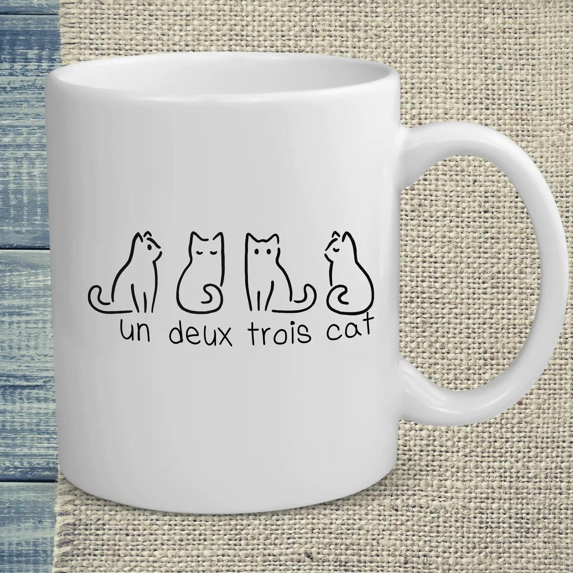 Tasse 325ml - Un Deux Trois Cat - Katze