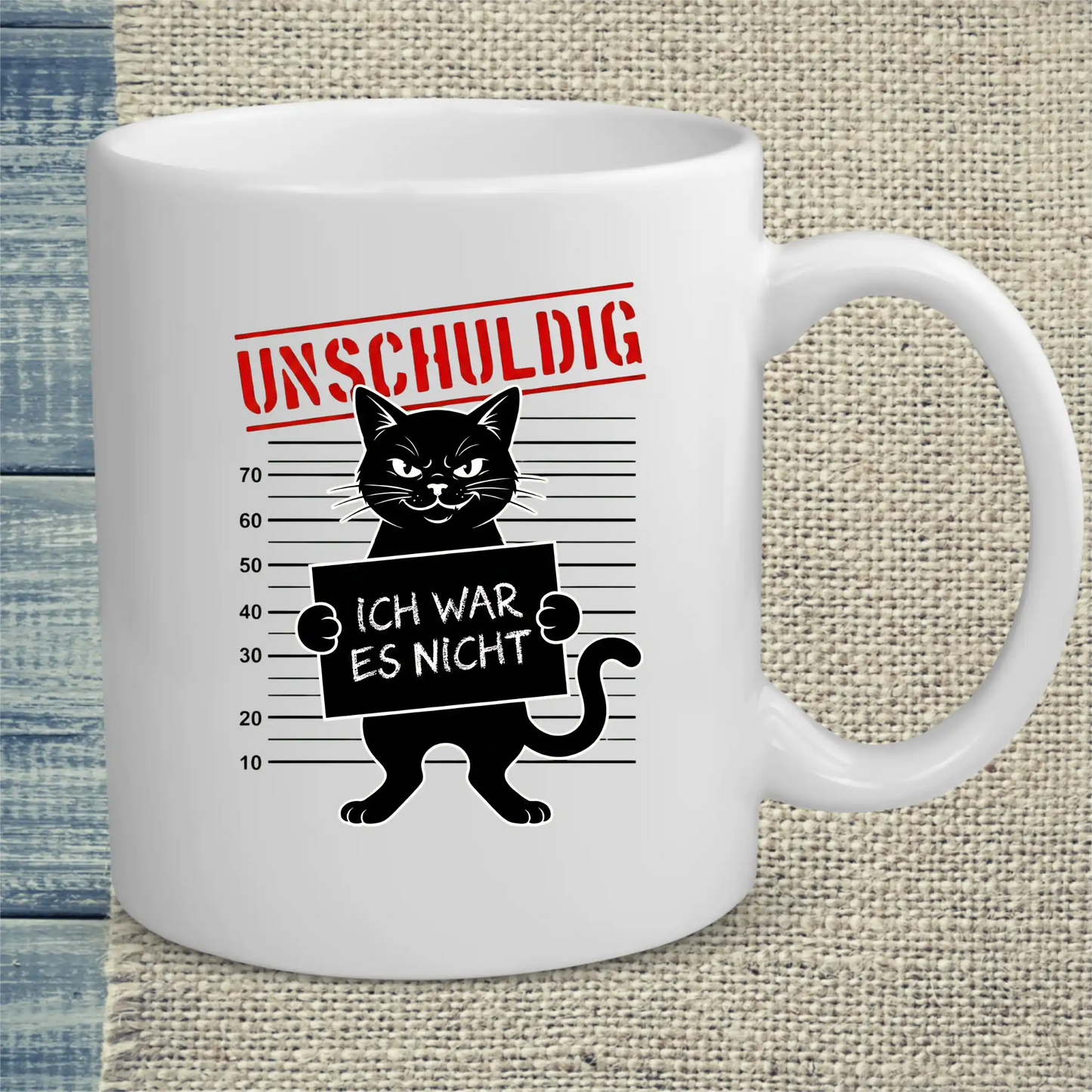 Tasse 325ml - Unschuldig - Katze