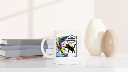 Tasse 325ml - Ups - Katze & Kaffee