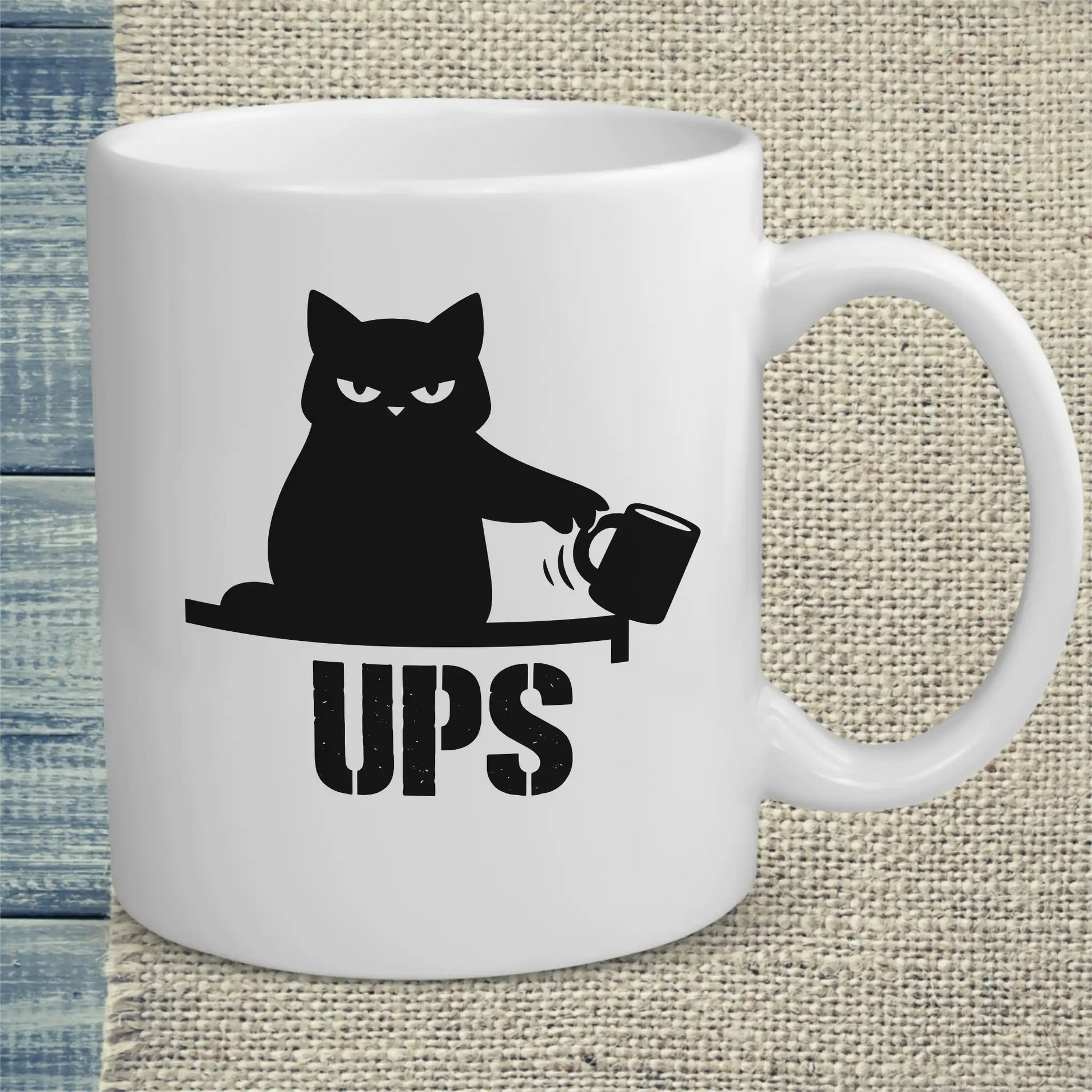 Tasse 325ml - Ups - Katze