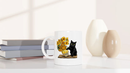 Tasse 325ml - Van Gogh Katze - Katze