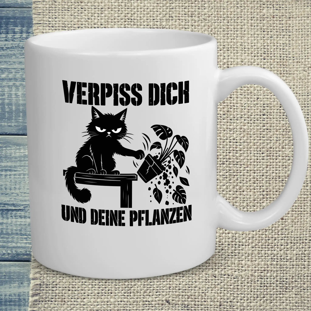 Tasse 325ml - VERPISS DICH - Katze
