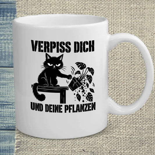 Tasse 325ml - VERPISS DICH - Katze