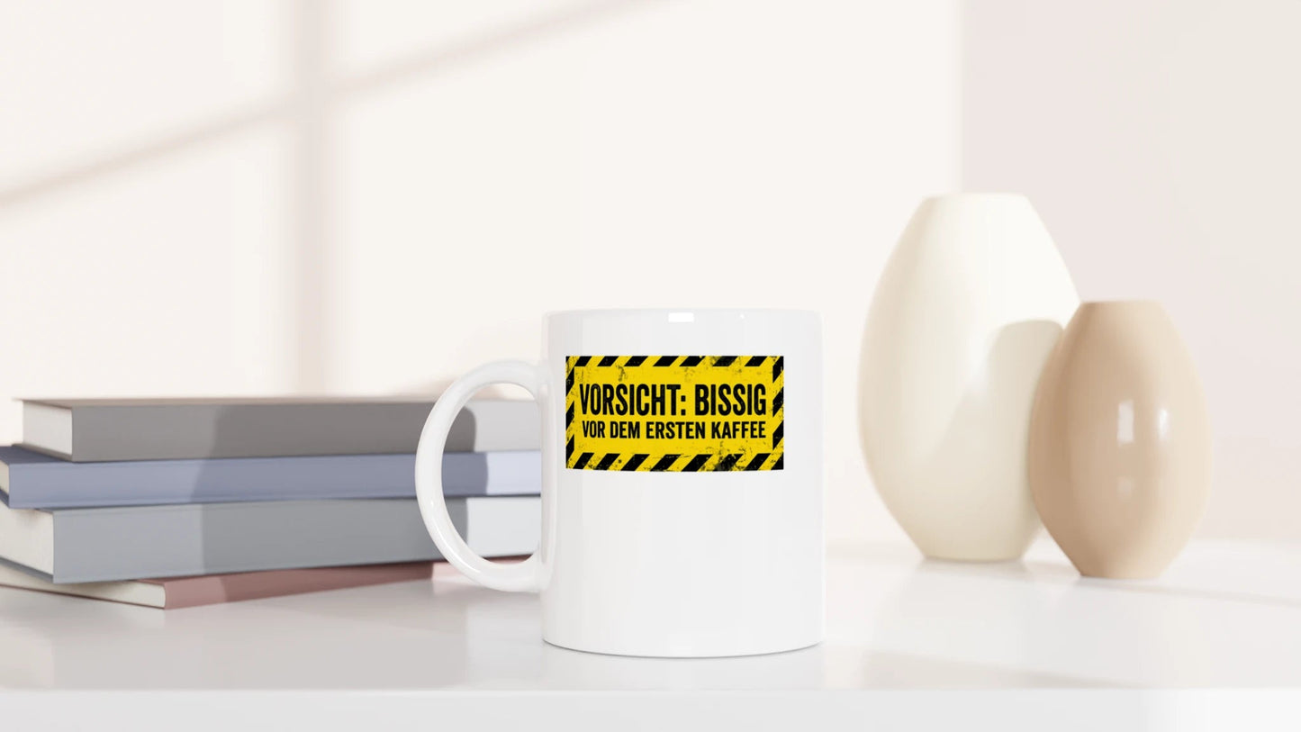 Tasse 325ml - Vorsichtig bissig - Kaffee