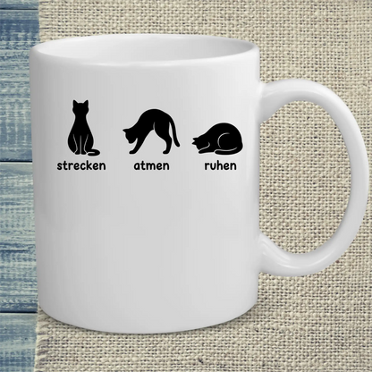 Tasse 325ml - Yoga - Katze