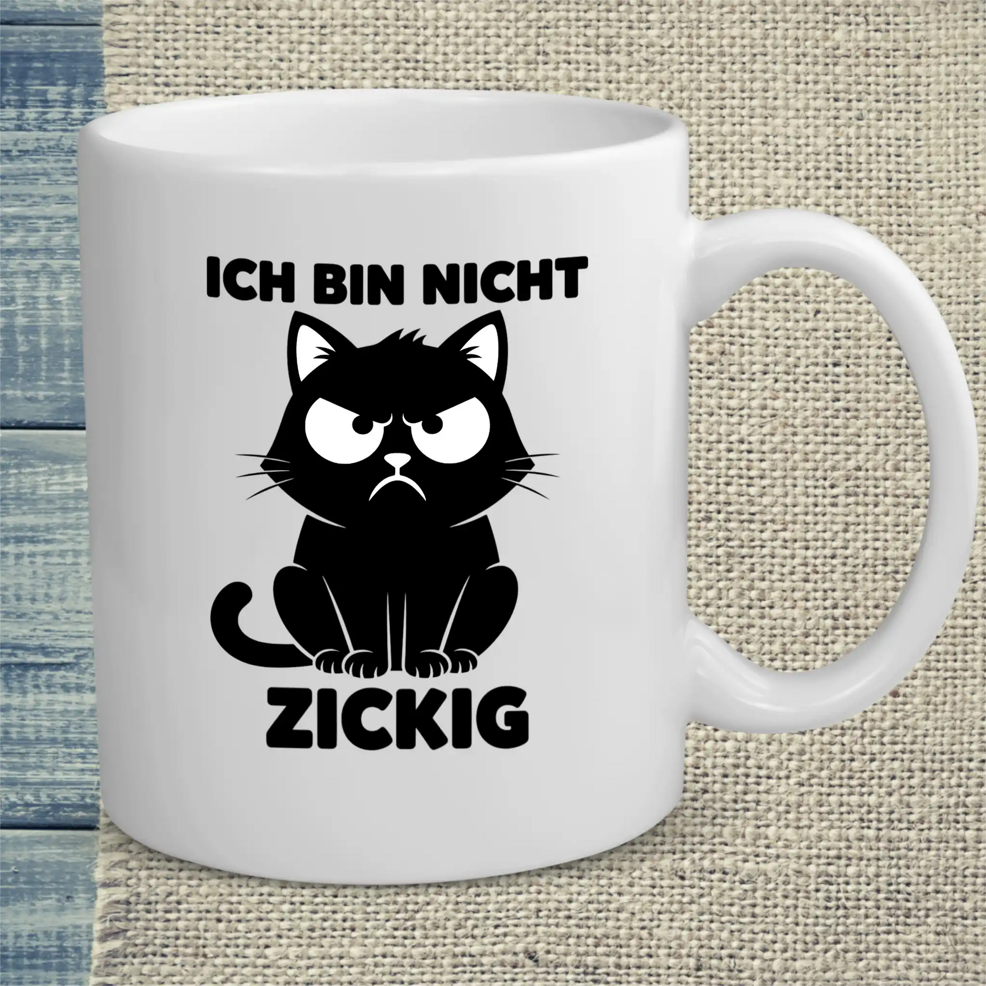 Tasse 325ml - Zickig - Katze