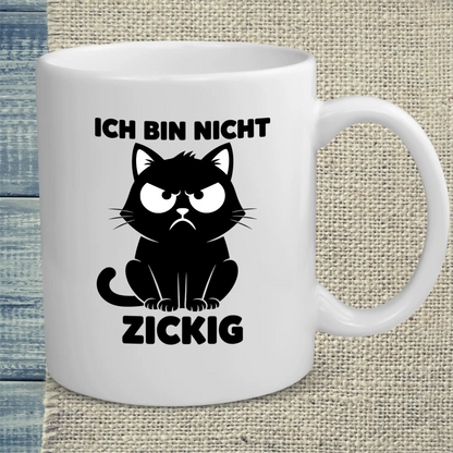 Tasse 325ml - Zickig - Katze